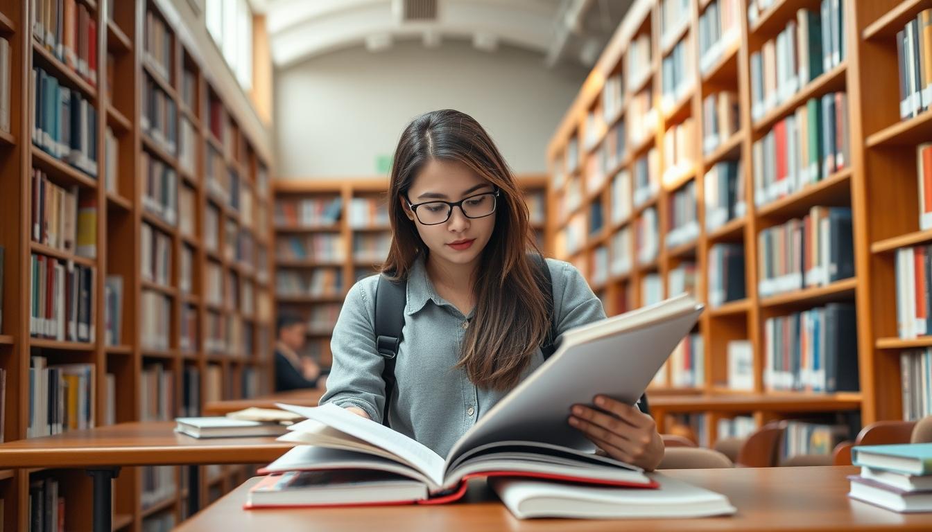 Modern university campus for students